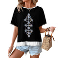 Wear Your Divine Blueprint: Diamond Women's Kathara Tee