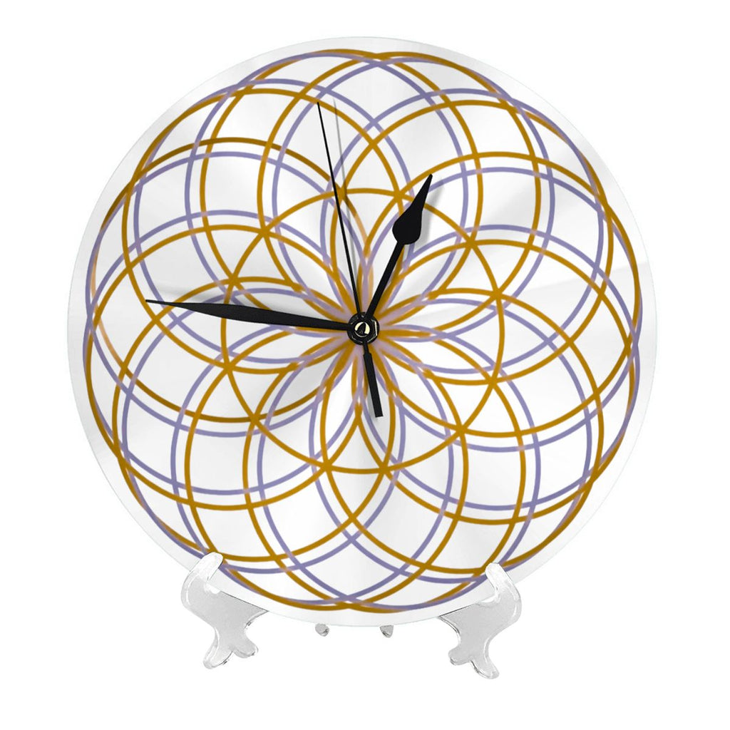 Divine Right Timing Eternal Lotus Stand/Wall Clock