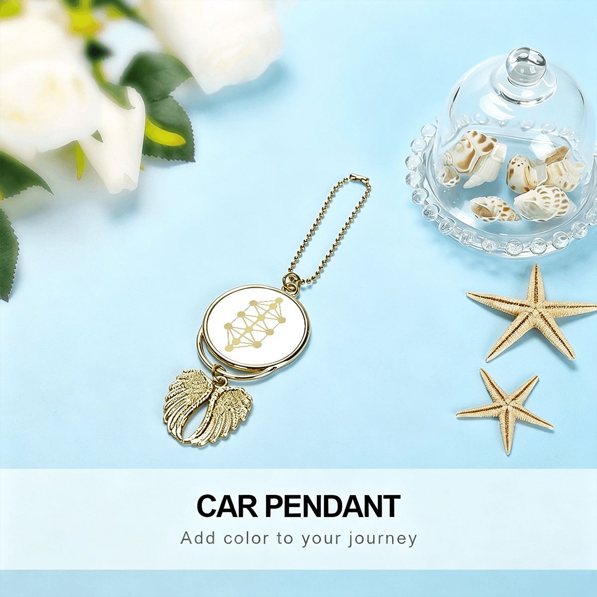 Angelic Human Kathara Grid Holographic Template Charm