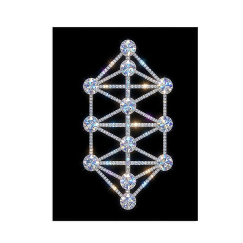 The Crystalline Kathara Grid ( 12"x16") Diamond Painting Kit