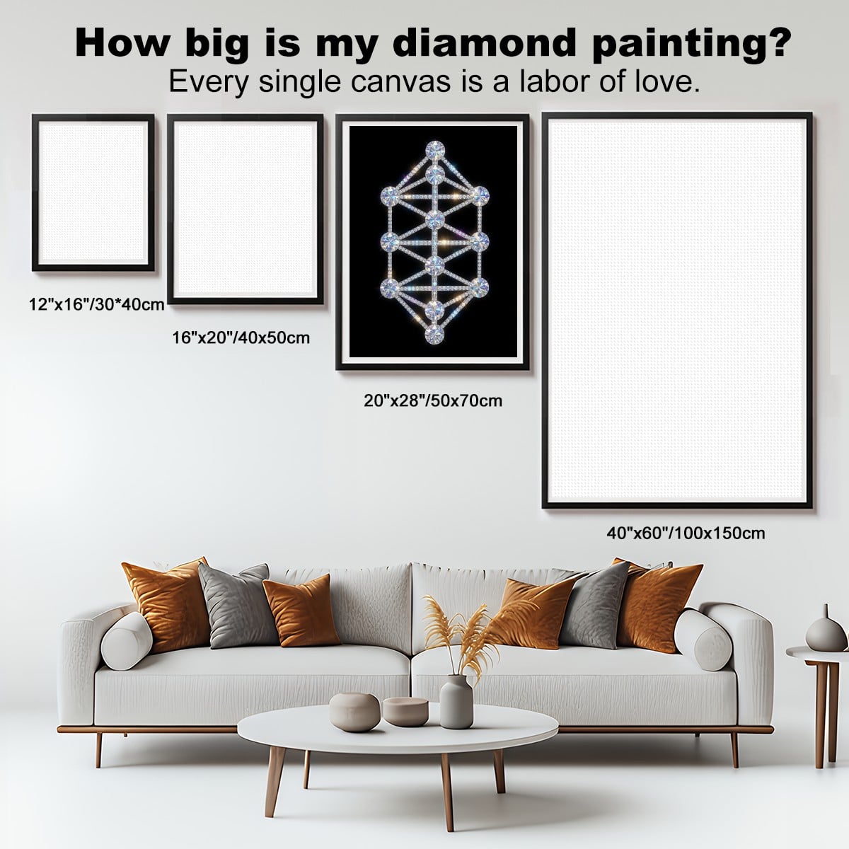 The Crystalline Kathara Grid: Diamond Painting Kit