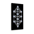 Crystalline Kathara Grid Canvas Print Wall Art (1:2) - 12D Sacred Geometry
