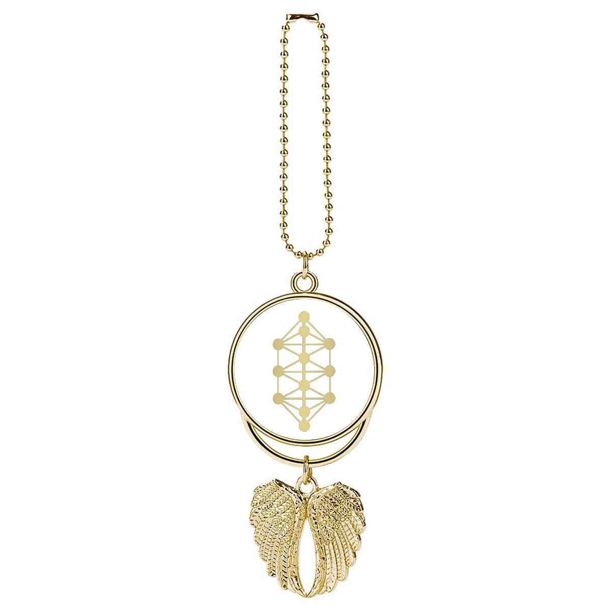 Angelic Human Kathara Grid Holographic Template Charm