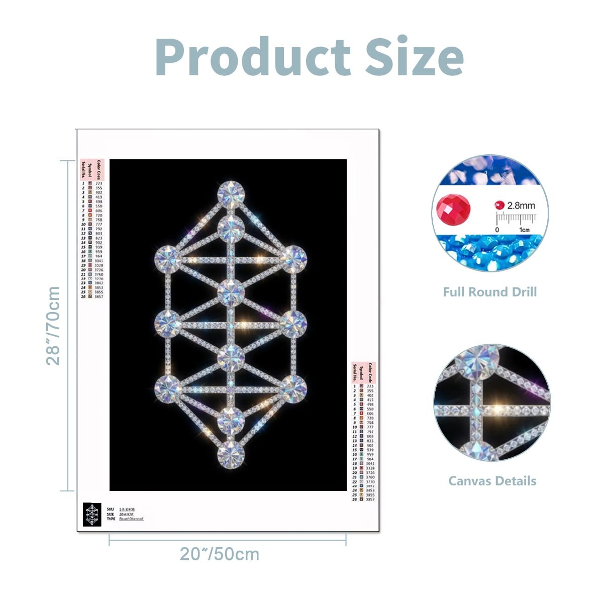 The Crystalline Kathara Grid: Diamond Painting Kit