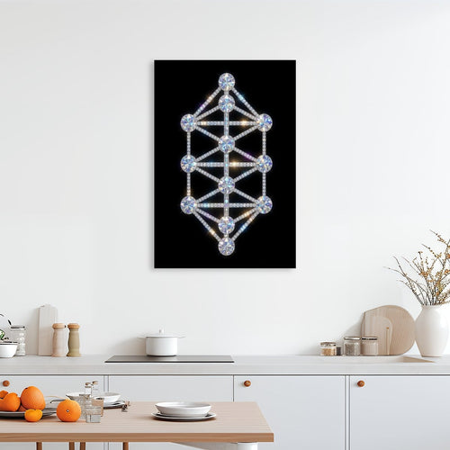 The Crystalline Kathara Grid: Diamond Painting Kit